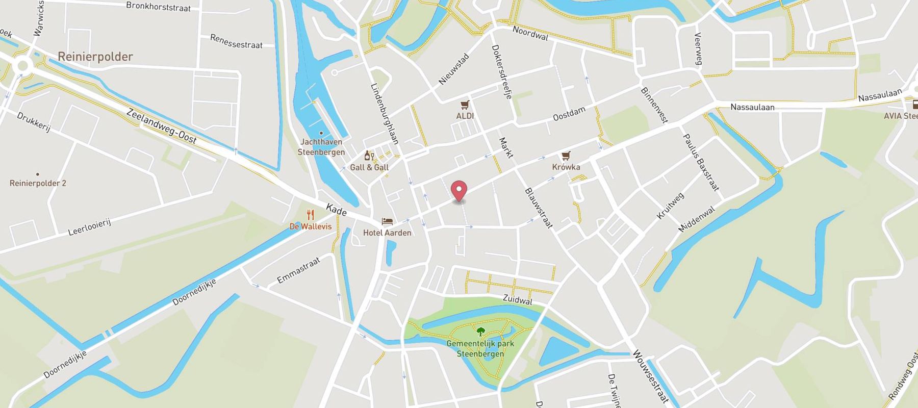 Kruidvat map