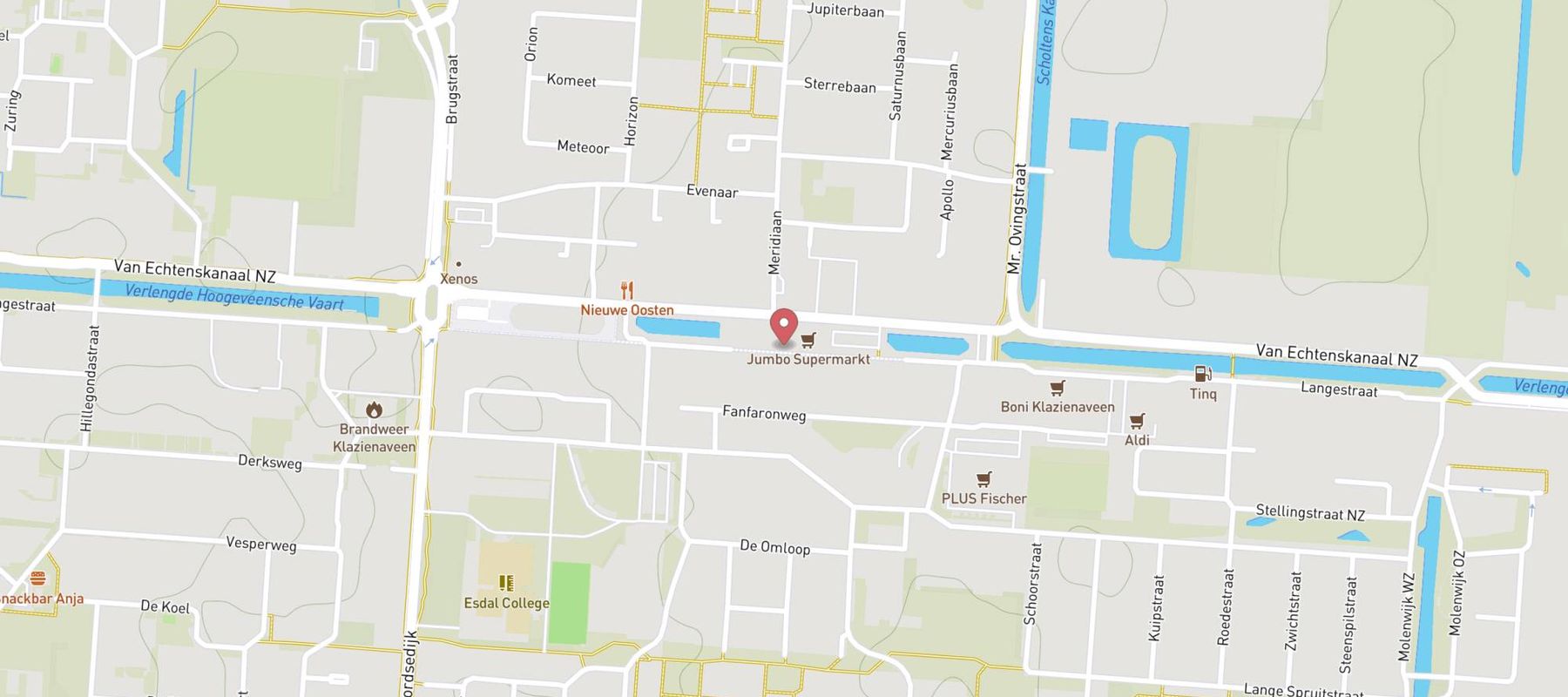 Pearle Opticiens Klazienaveen map