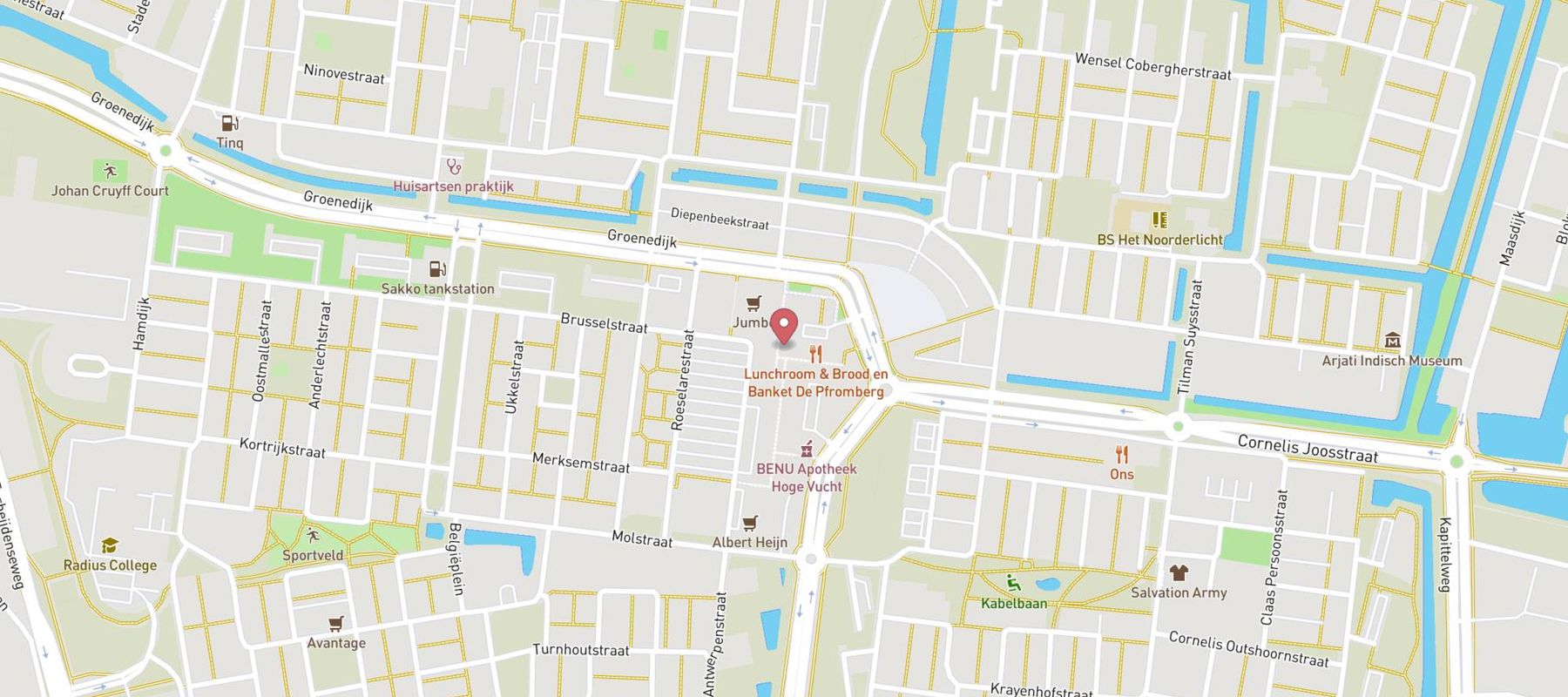 Trekpleister map