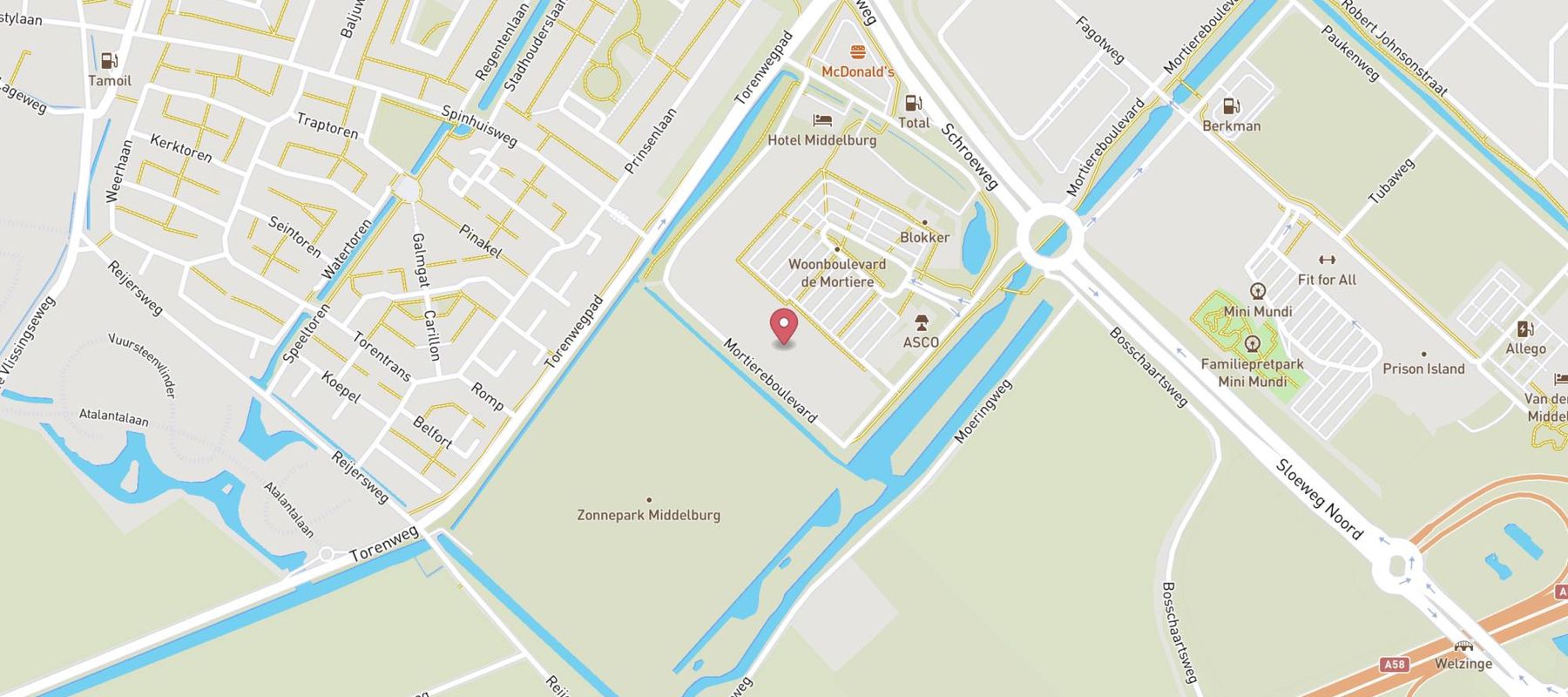 MediaMarkt Middelburg map