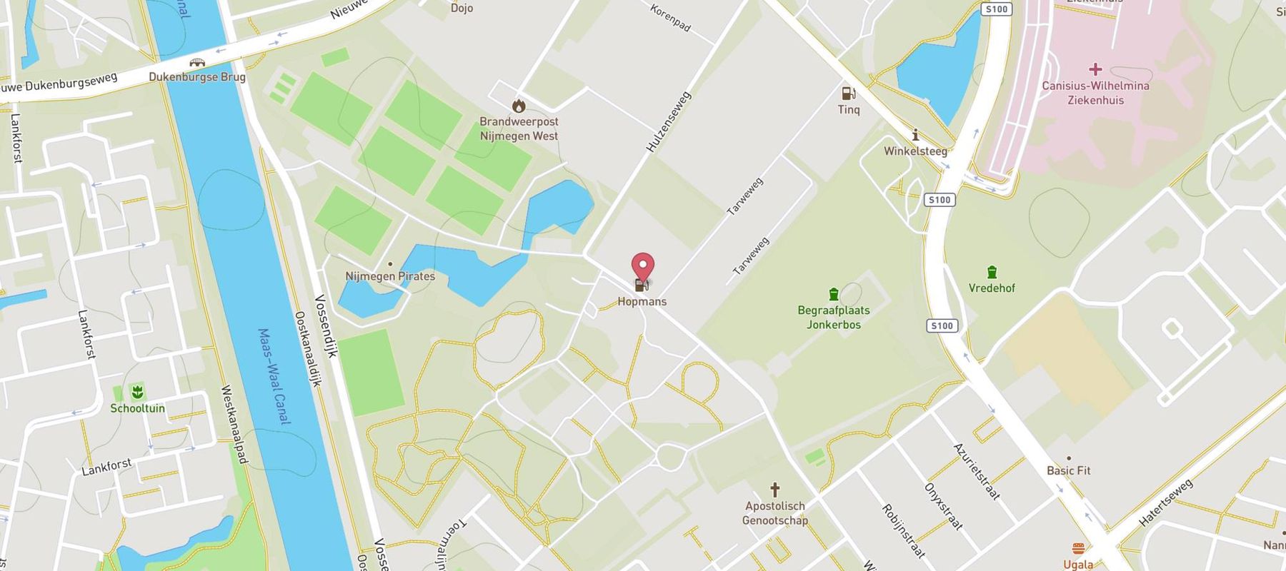 Argos Nijmegen map