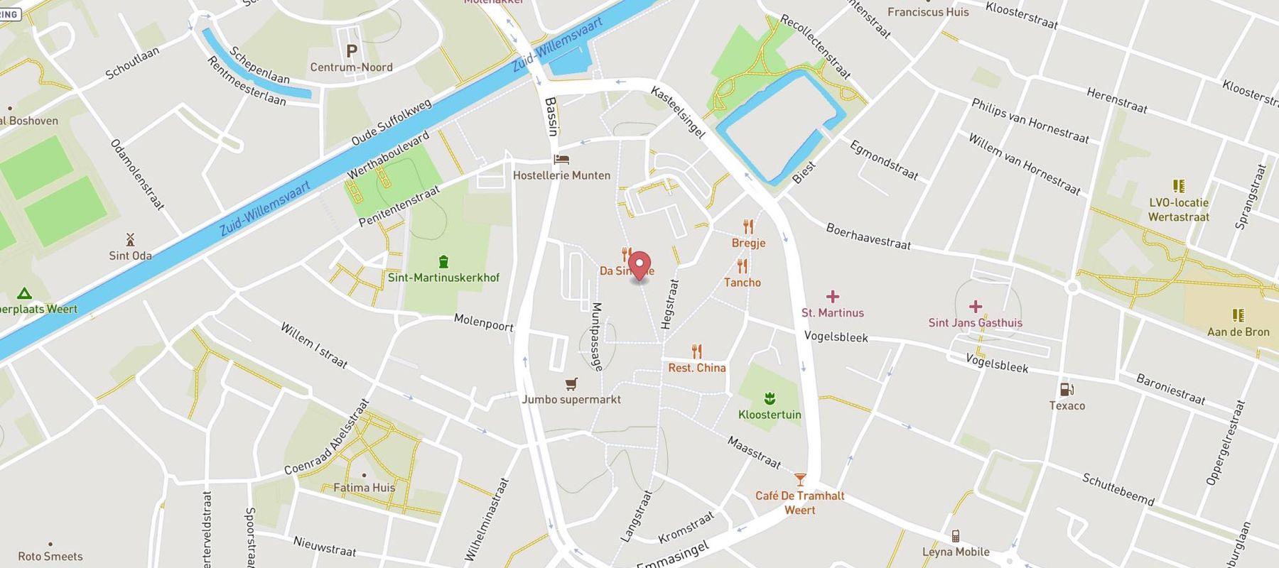 Kruidvat map