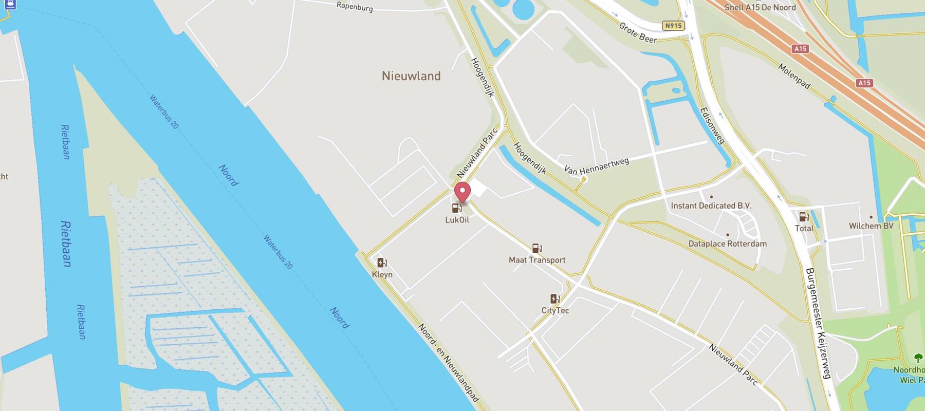 Lukoil Express Alblasserdam map