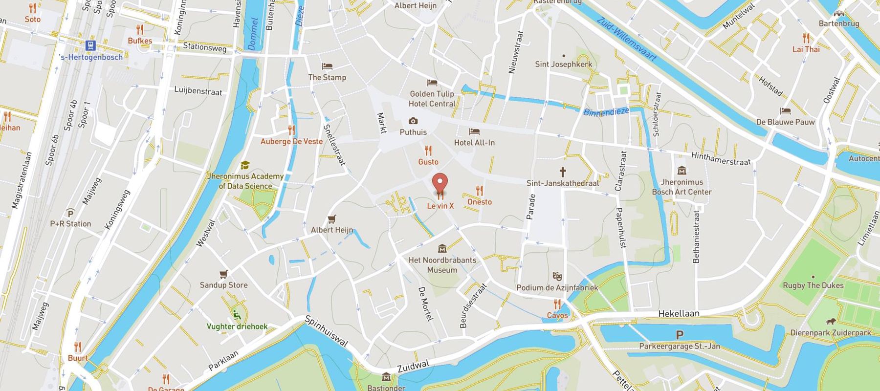 le VIN 'x map