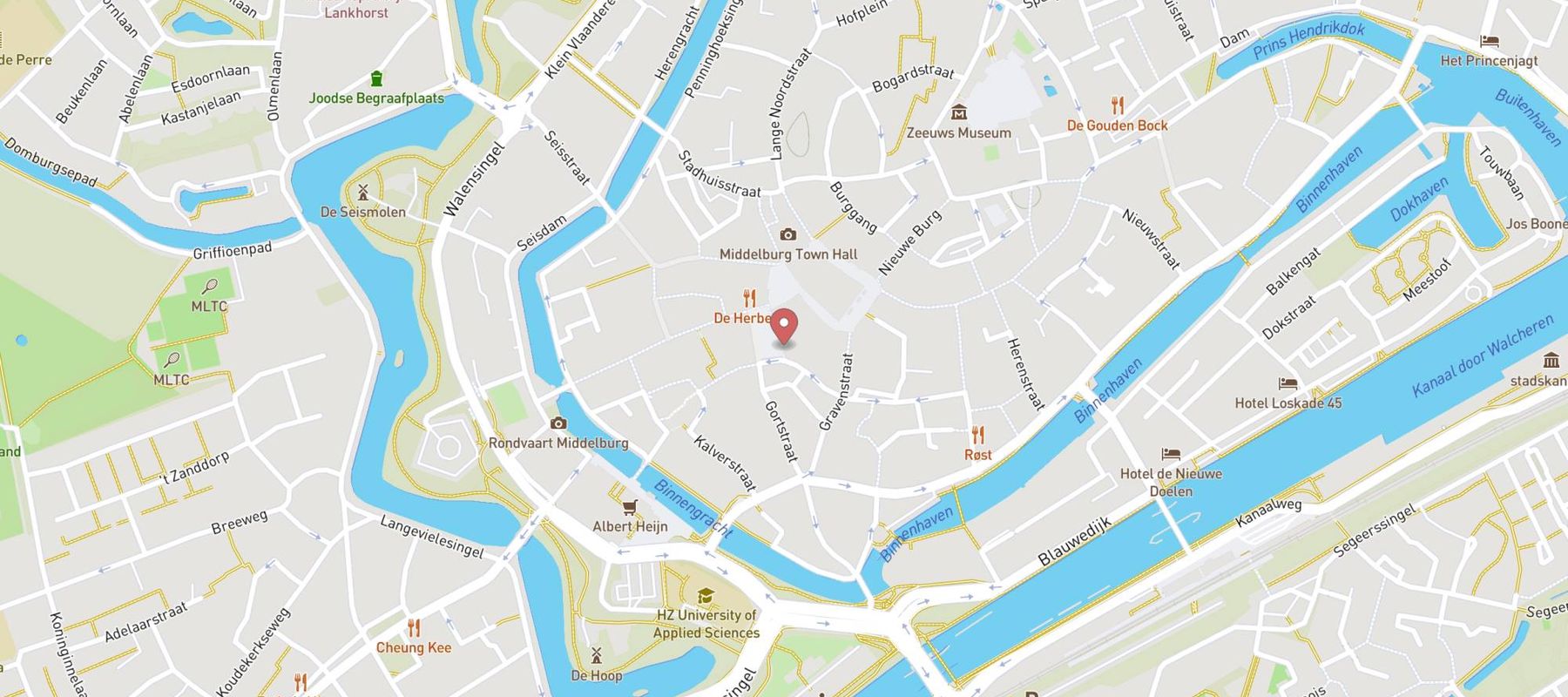 Biercafé & Grill Vliegende Hollander map