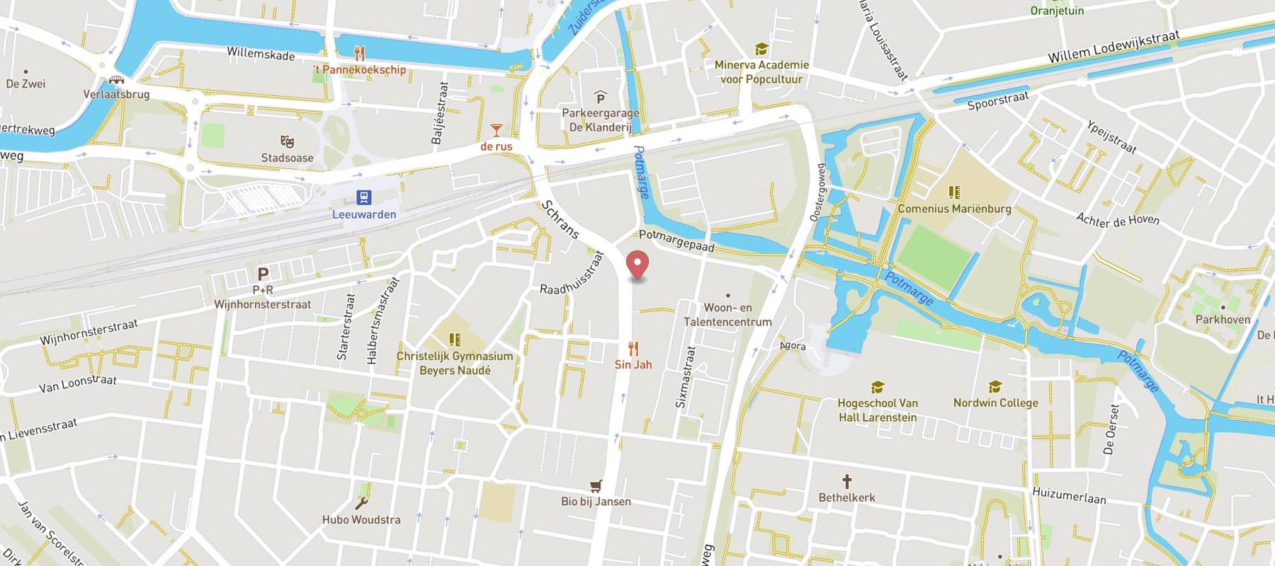 Action Leeuwarden map