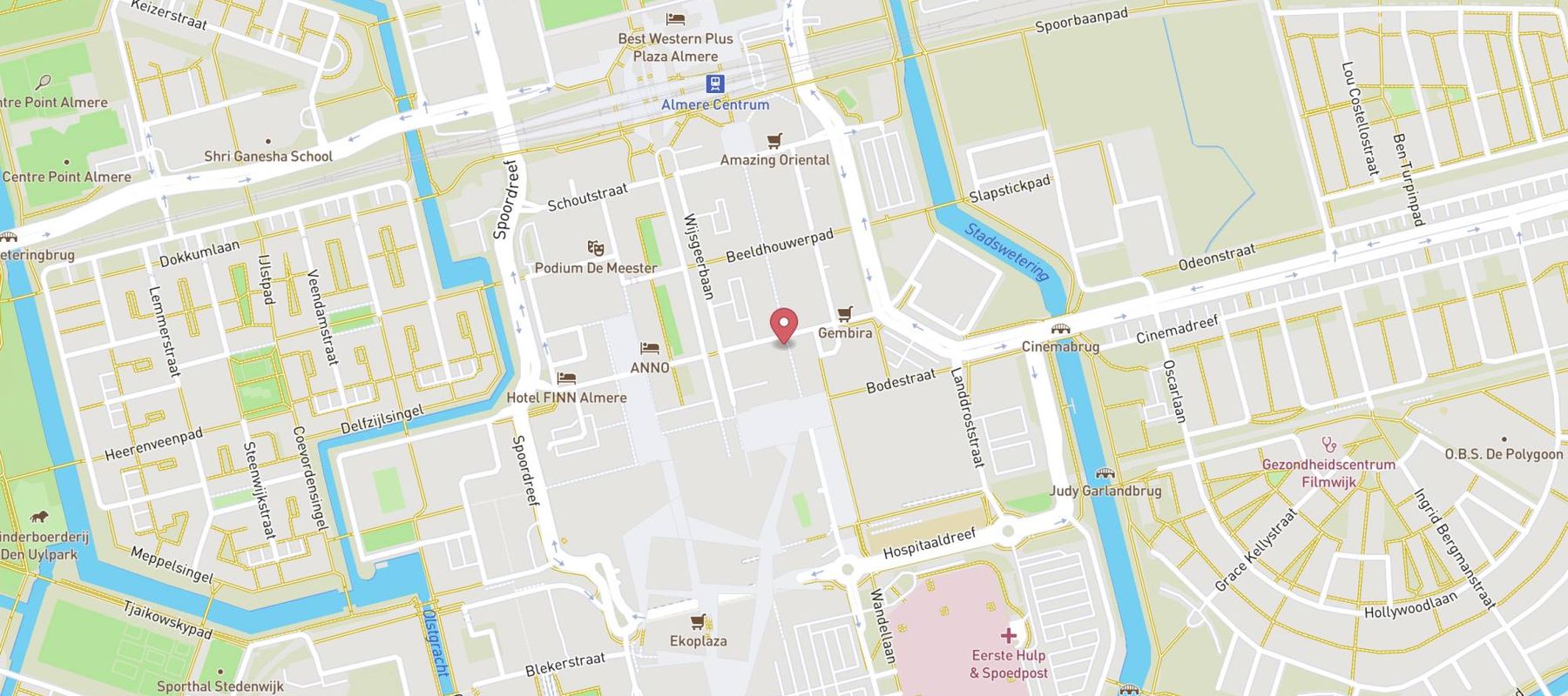 C&A map
