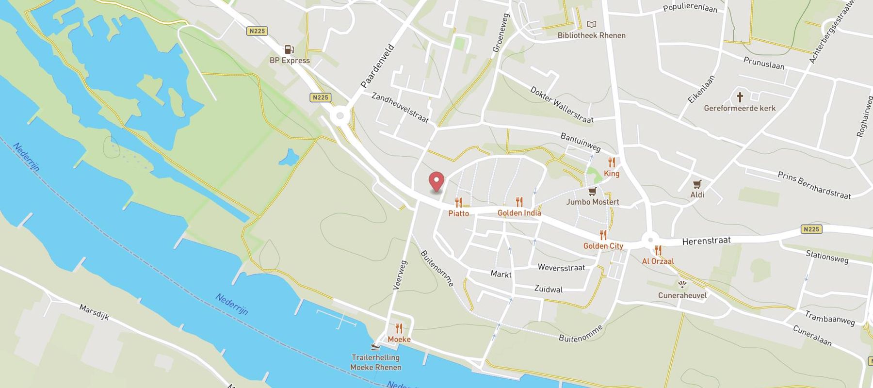 De Koning van Denemarken map