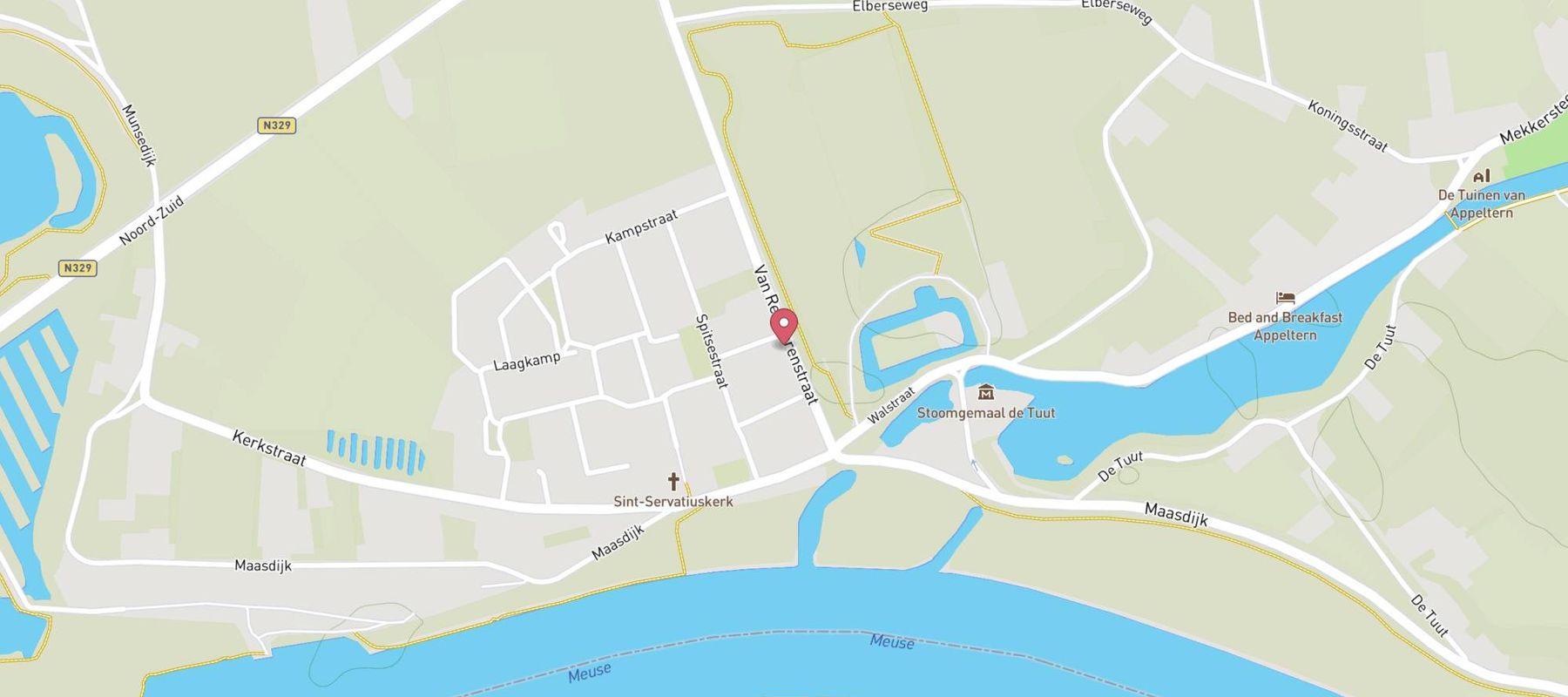 Argos Appeltern map