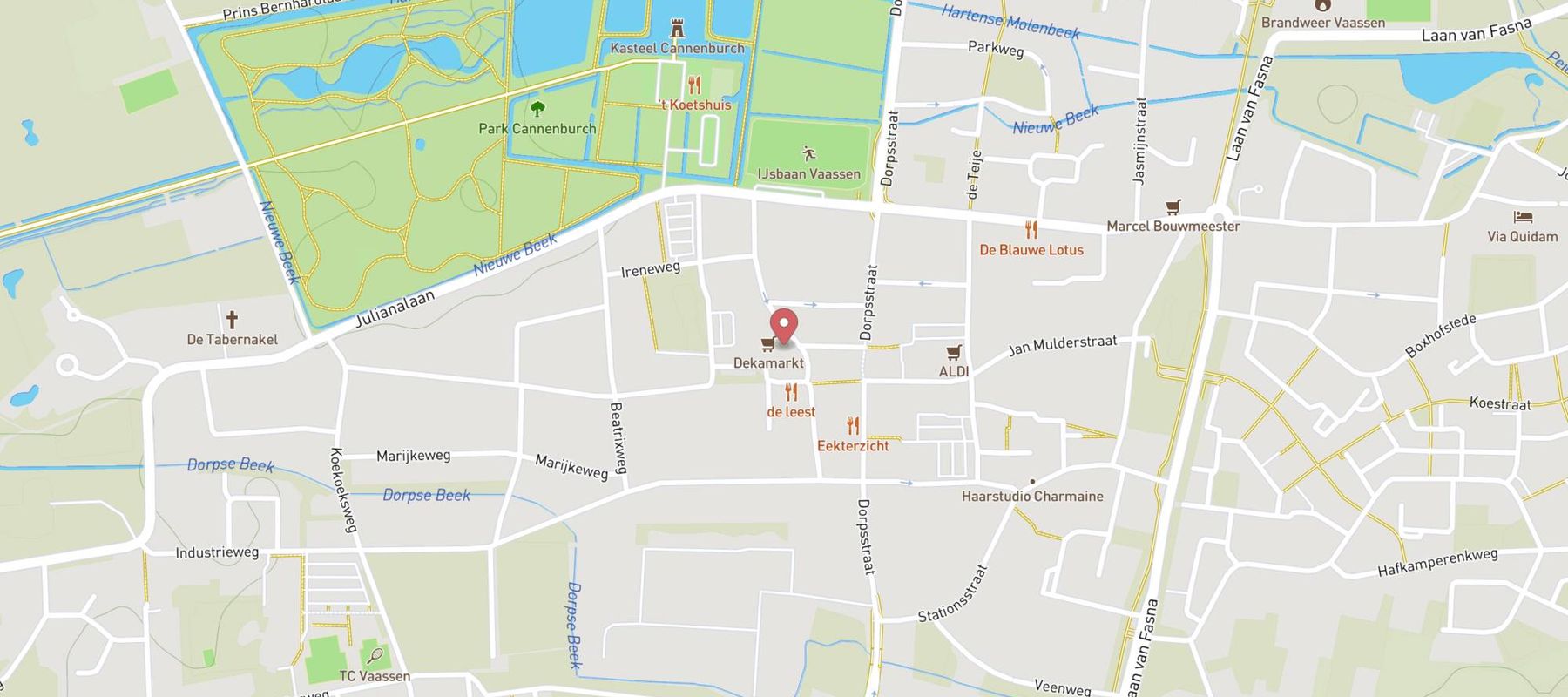 DekaMarkt Vaassen map