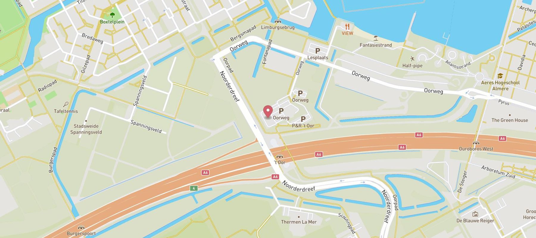McDonald's map