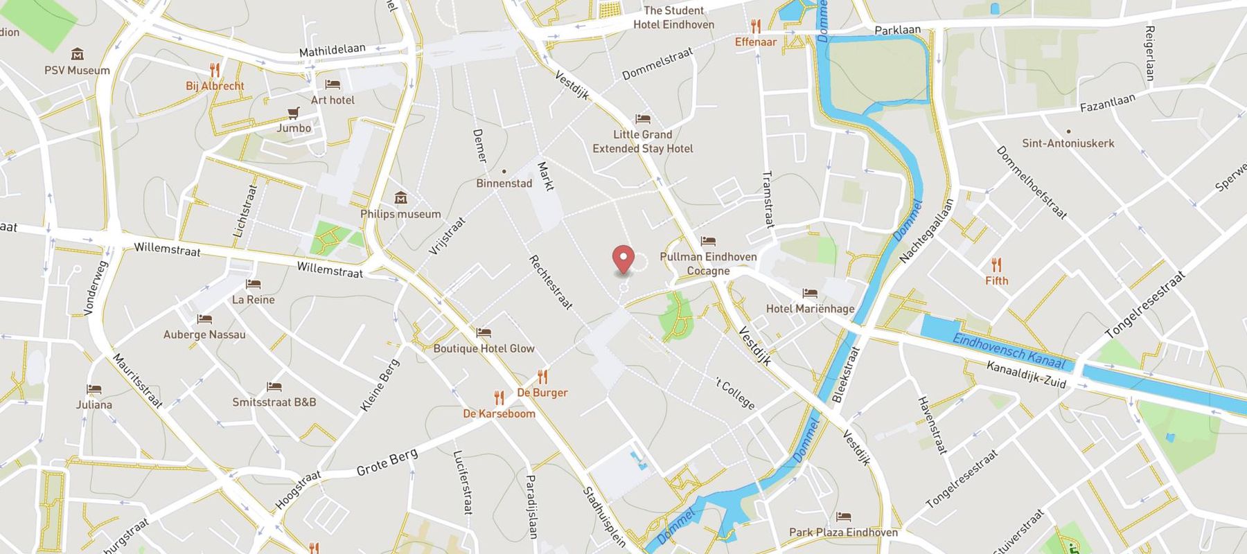 BOSS Menswear Store map