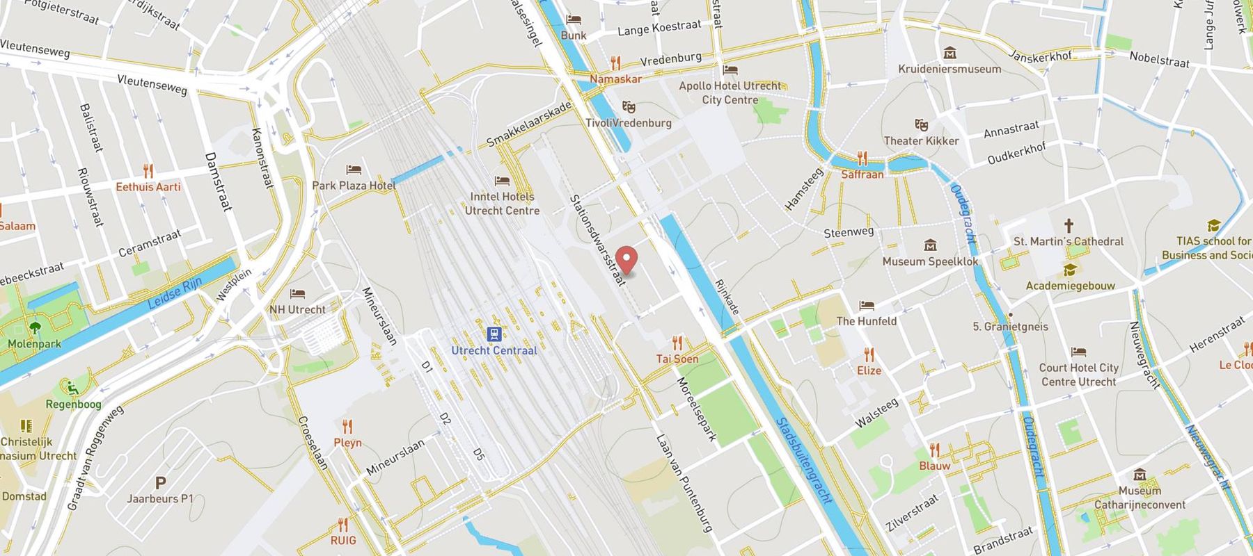 Action Utrecht map