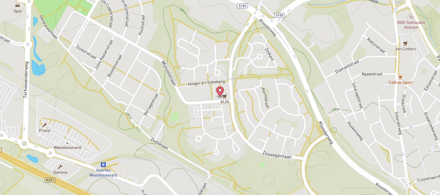 ALDI map