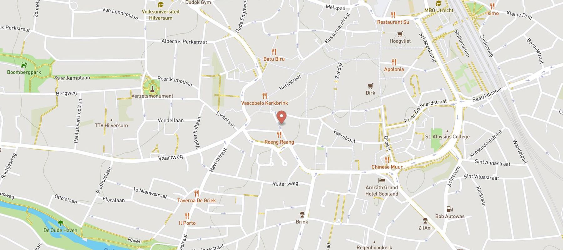 Surya Hilversum | Indiaas & Nepalees restaurant & bar map