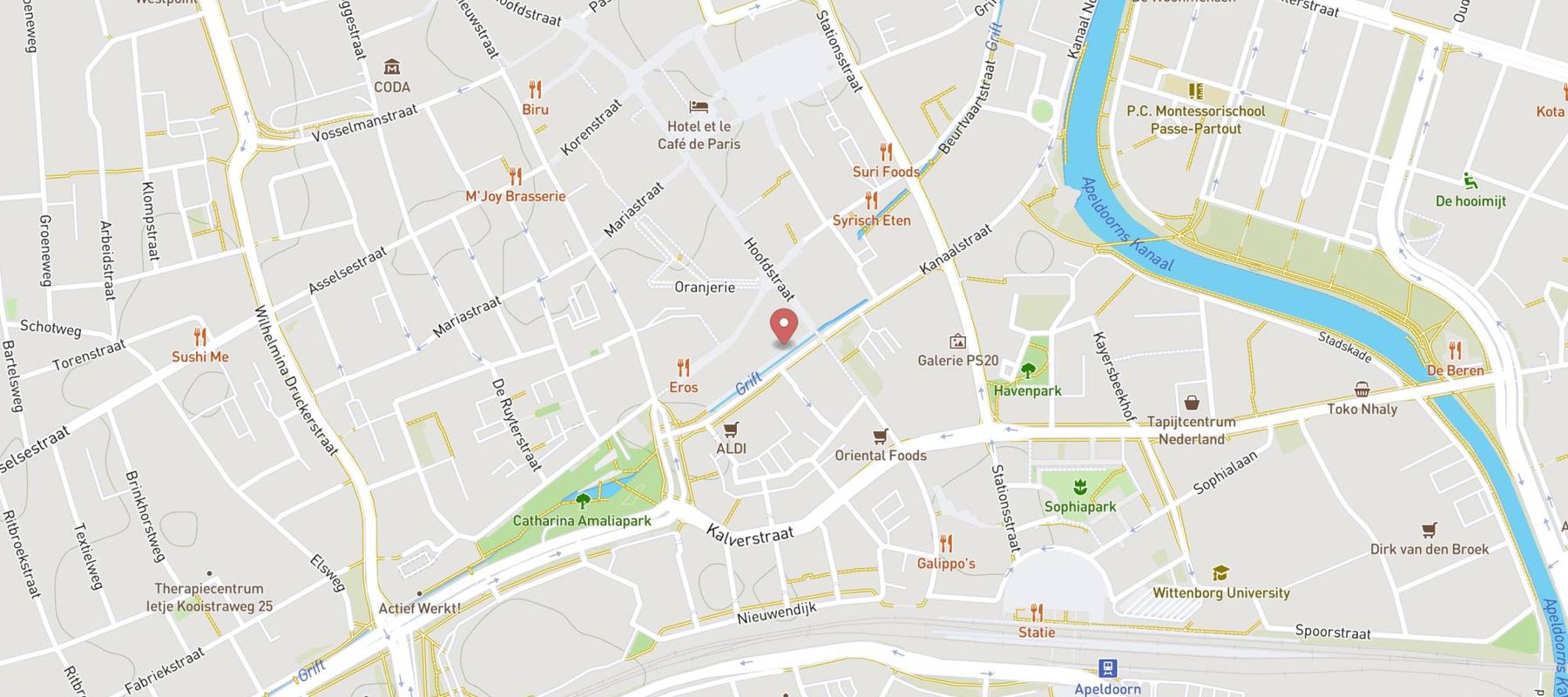 C&A map