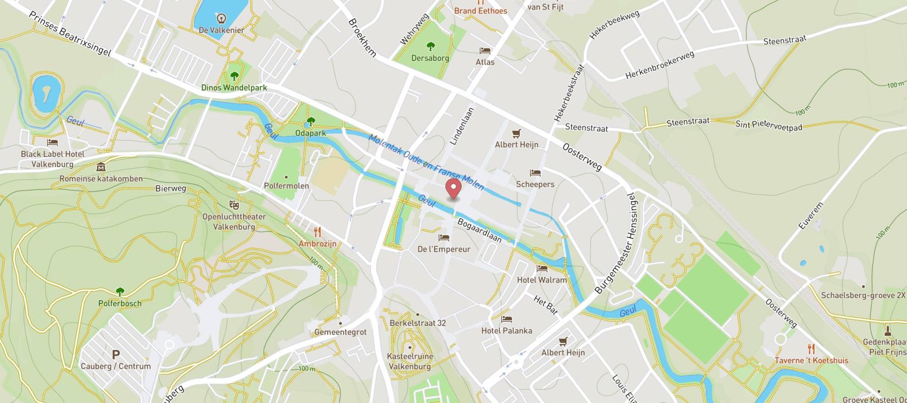 Brasserie America map