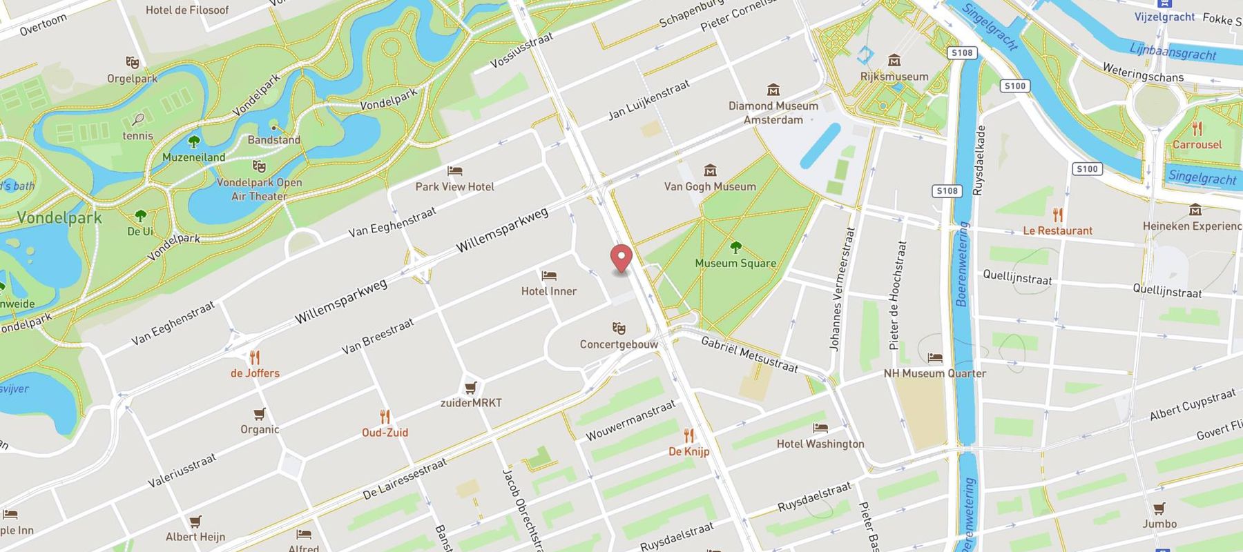 Pauw Mannen Denim map