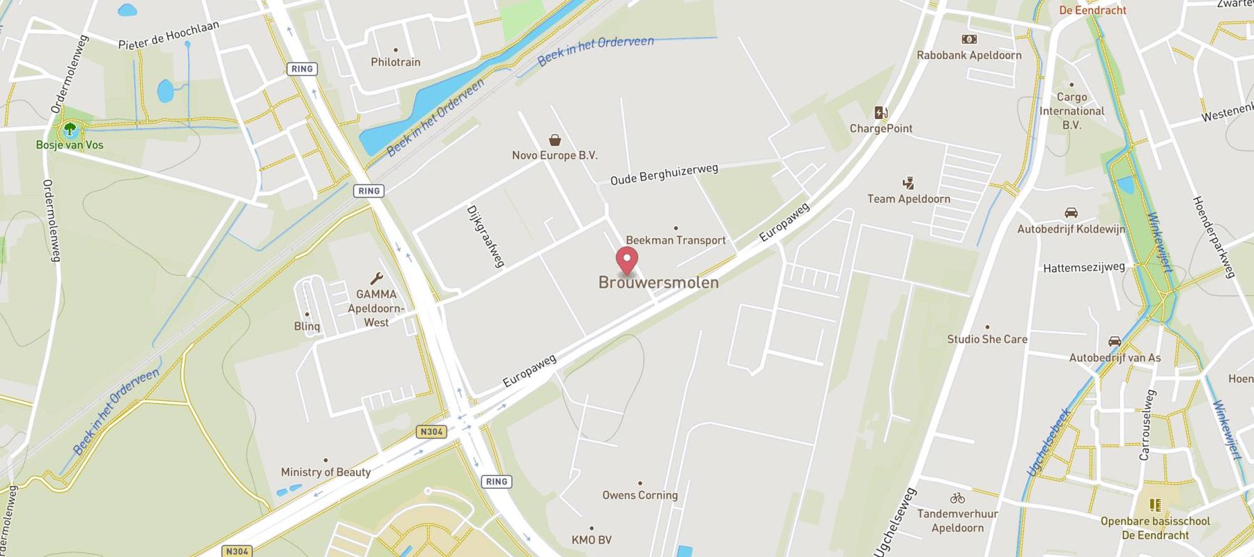 BCC Apeldoorn map