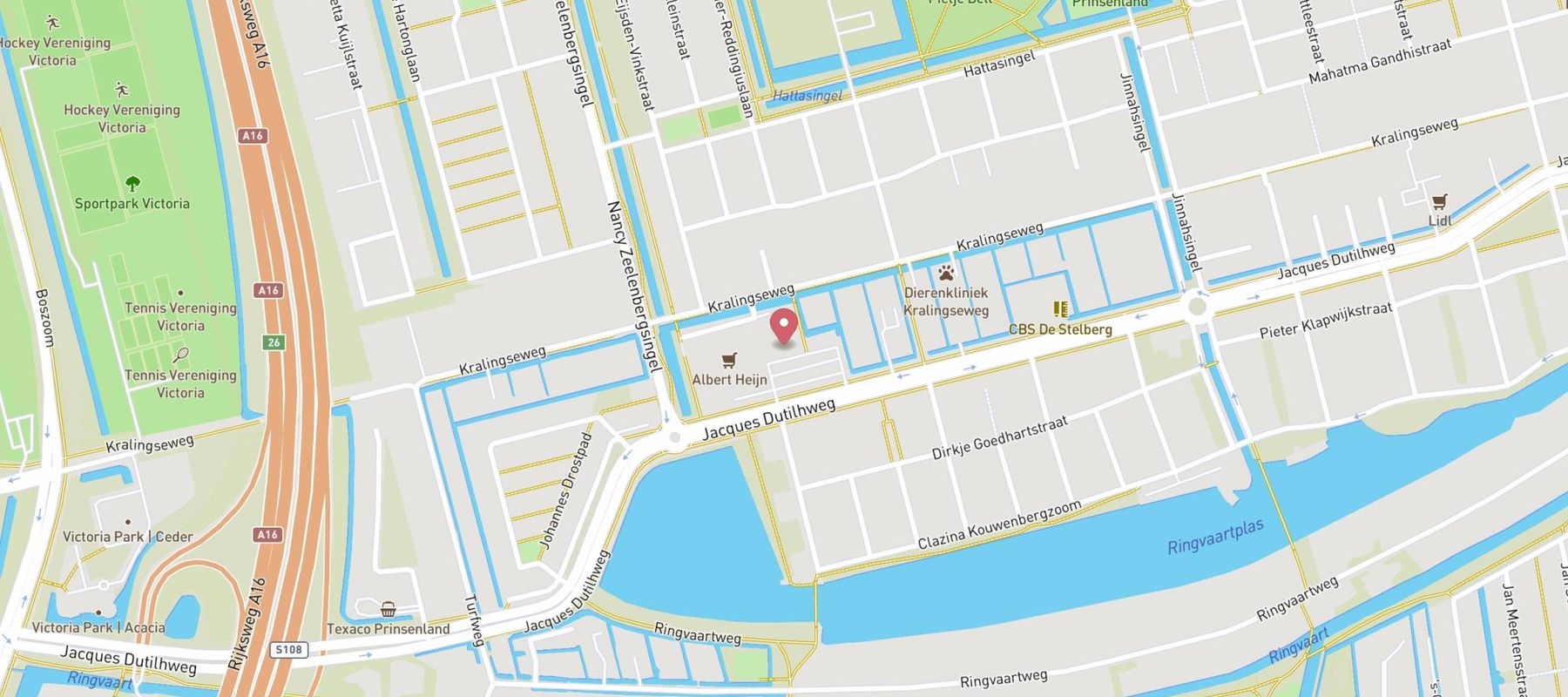 HEMA Rotterdam Prinsenland map