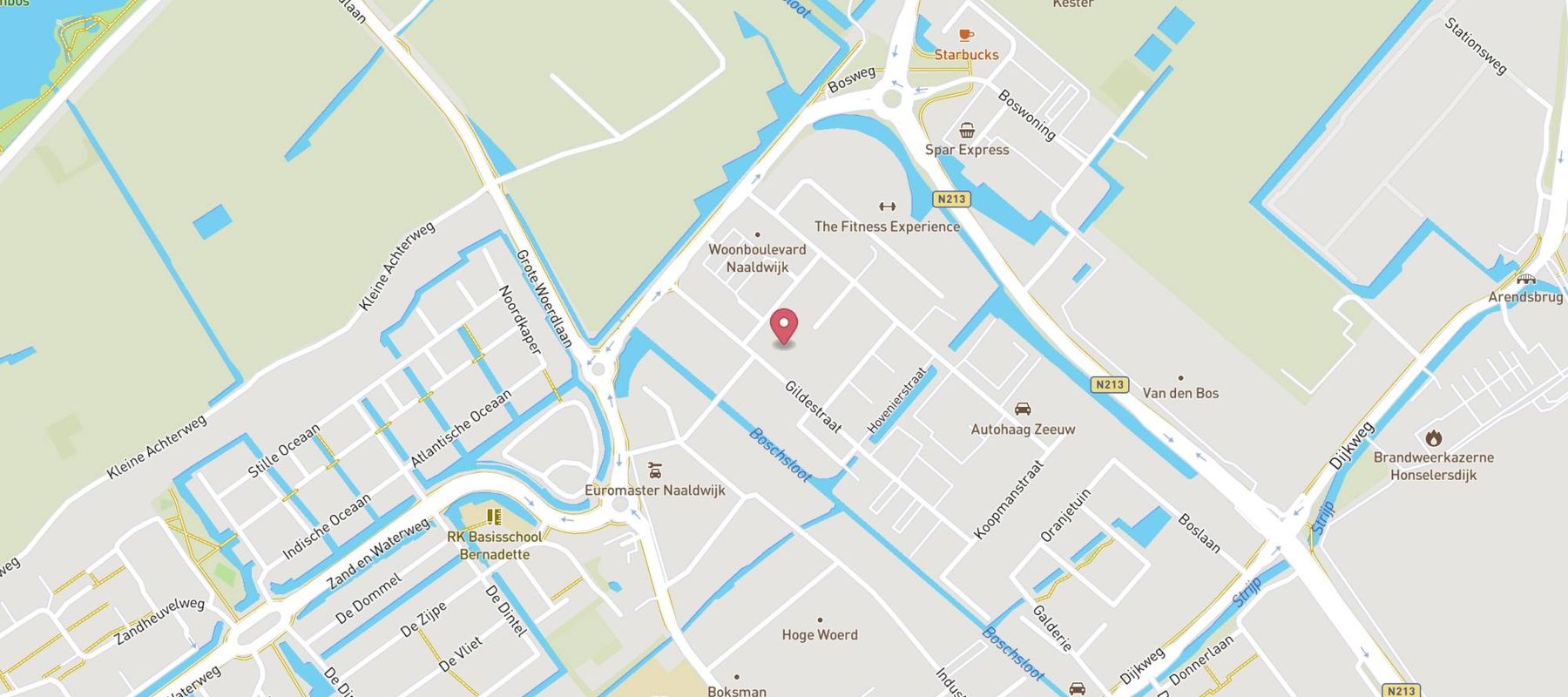GAMMA bouwmarkt Naaldwijk map