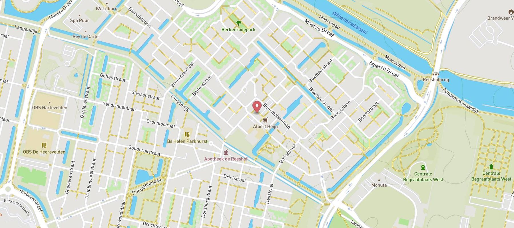 Kruidvat map