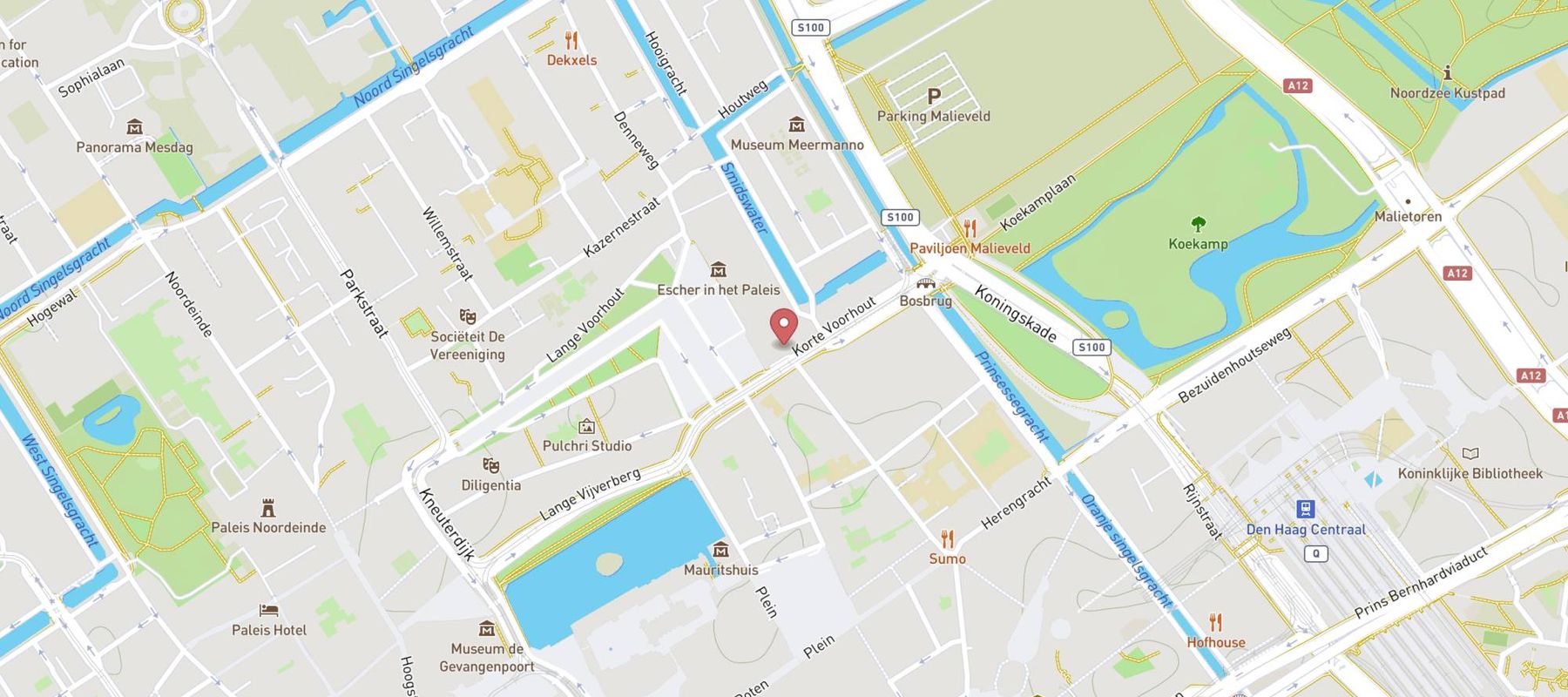 Interparking Museumkwartier map