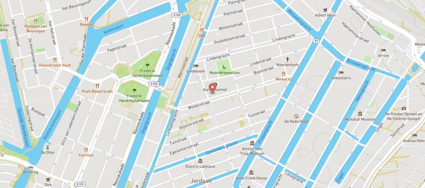 Madre map