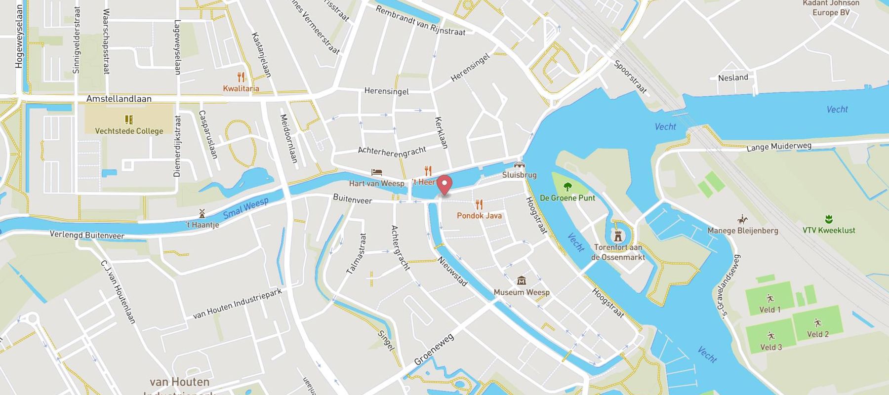 Pearle Opticiens Weesp map