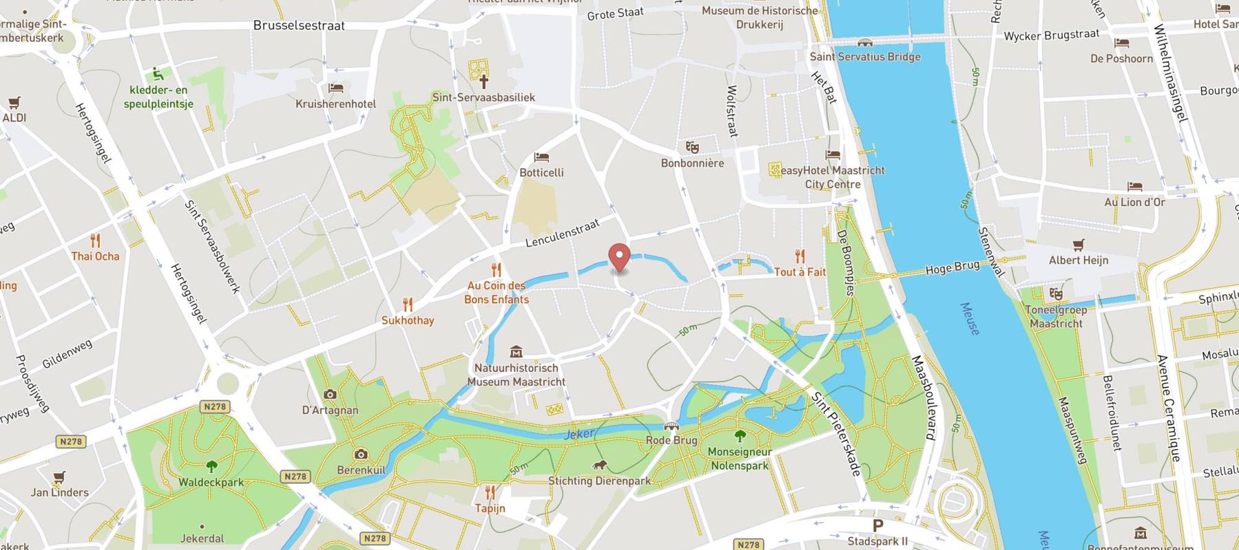 Bistro Croquant Maastricht map