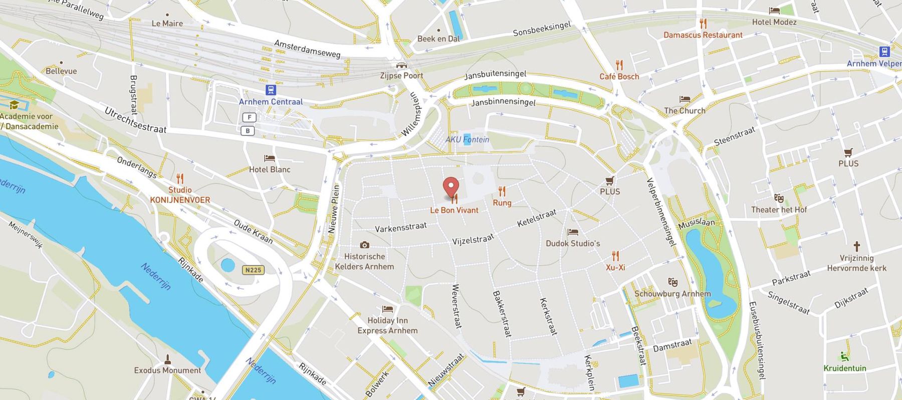 Arneym map