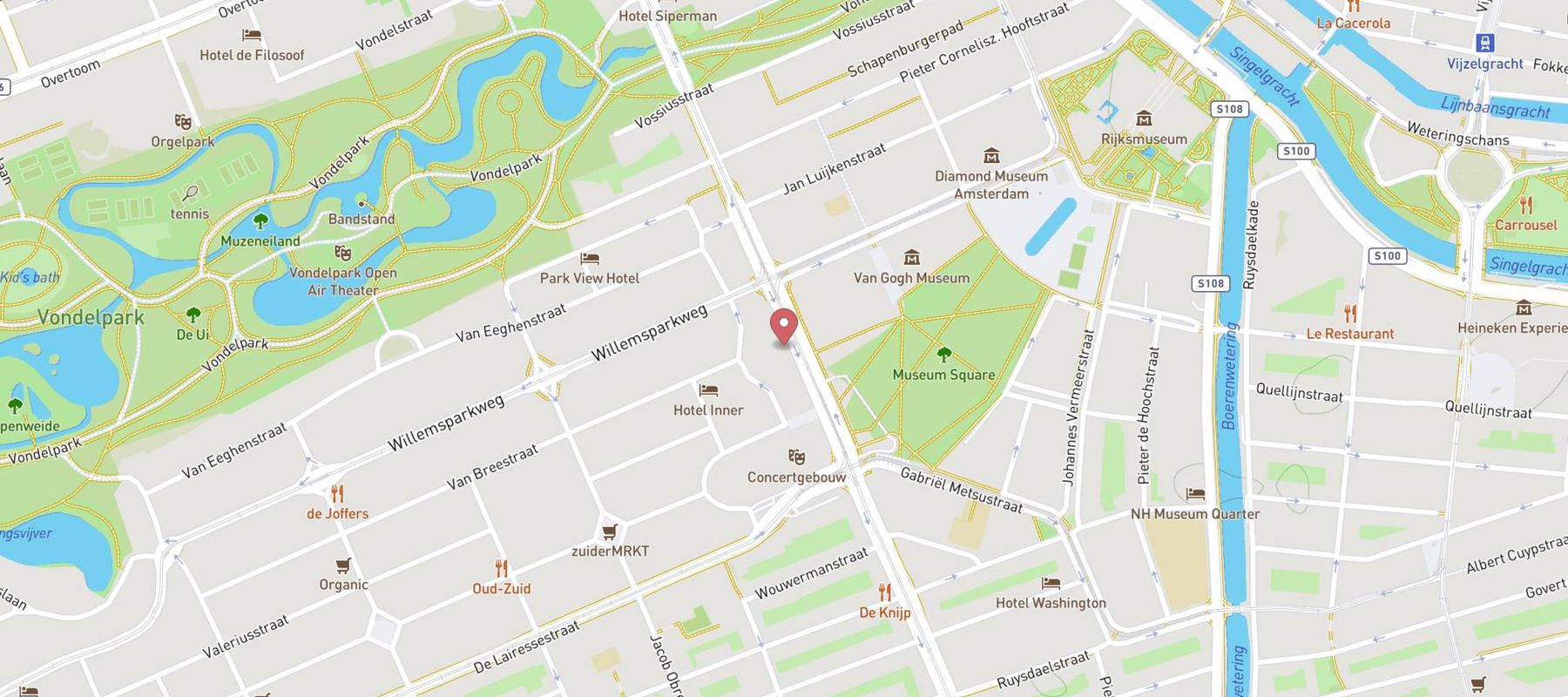 Pauw Mannen Denim map