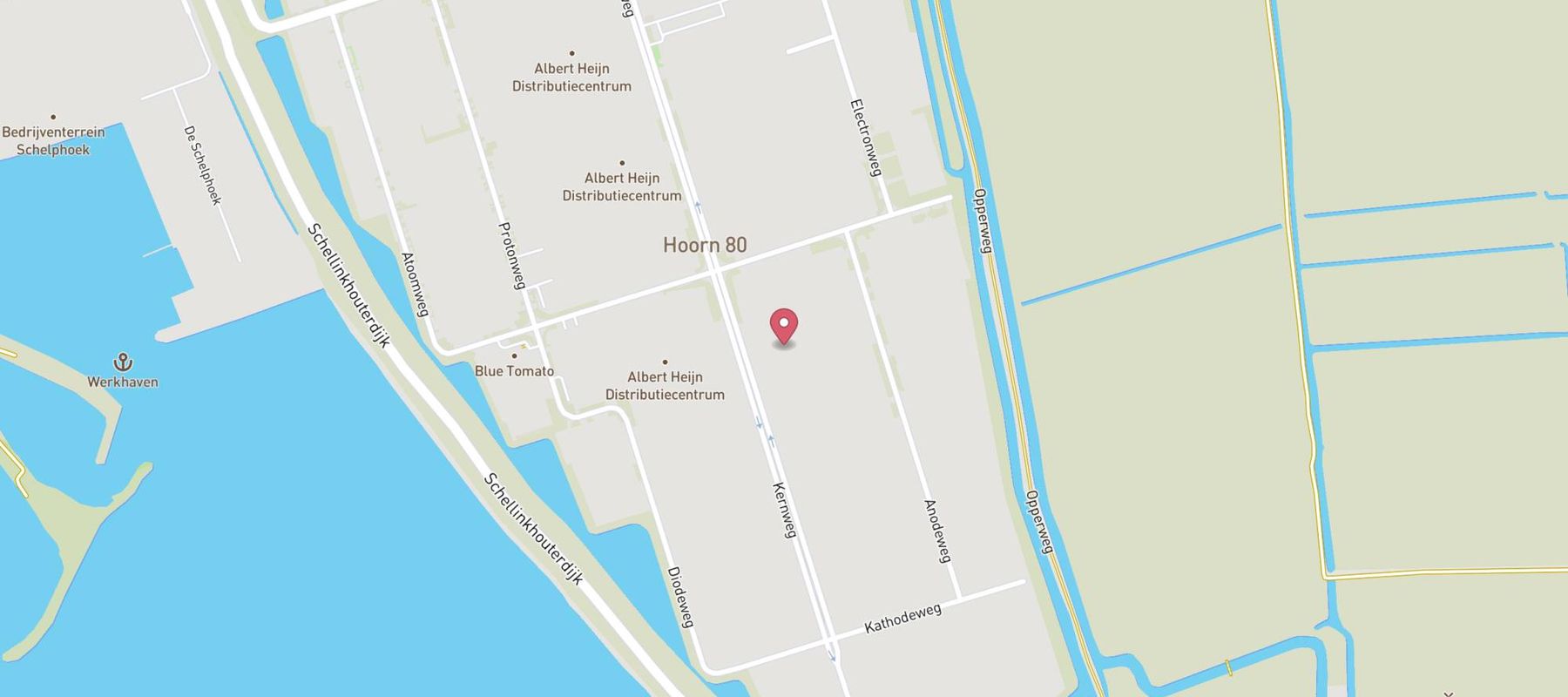 Bo-Rent Hoorn map