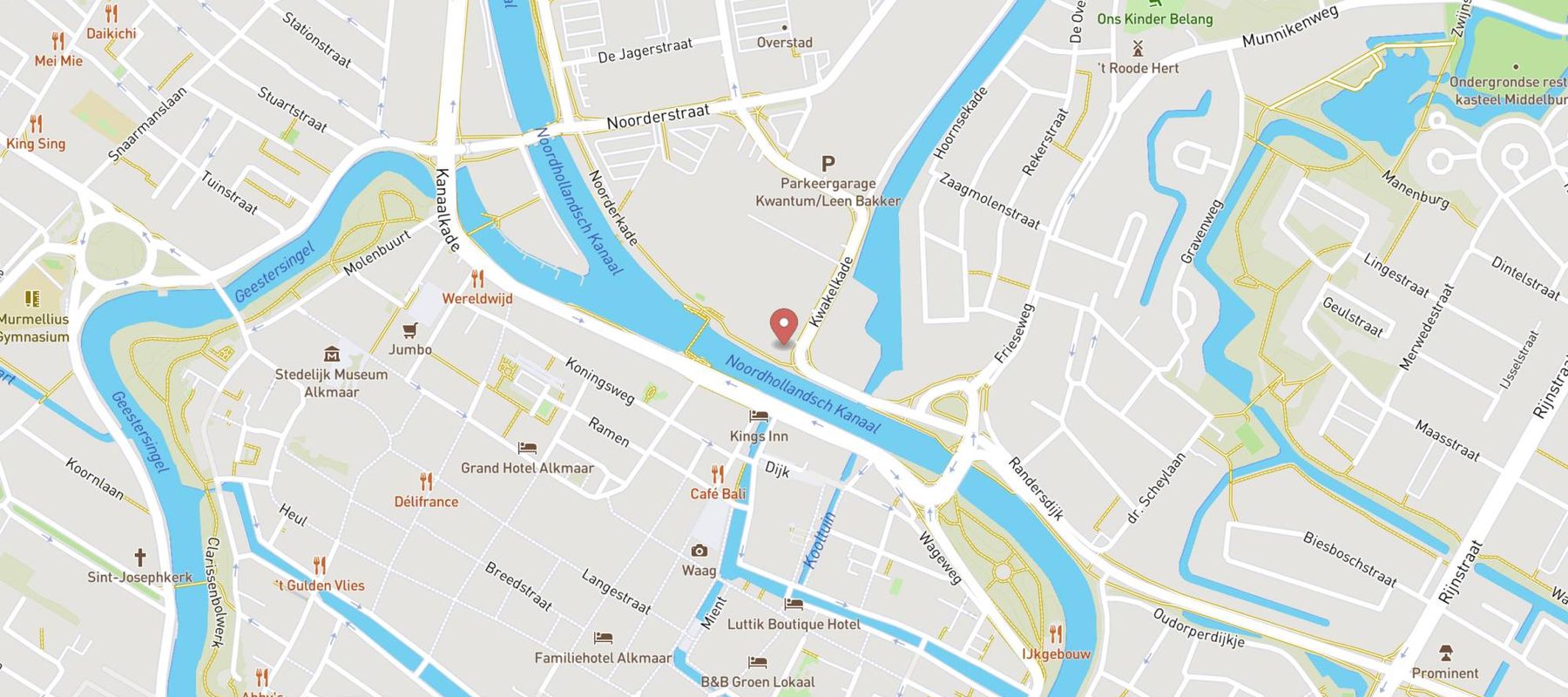Parkeergarage Centrum | Ringers map