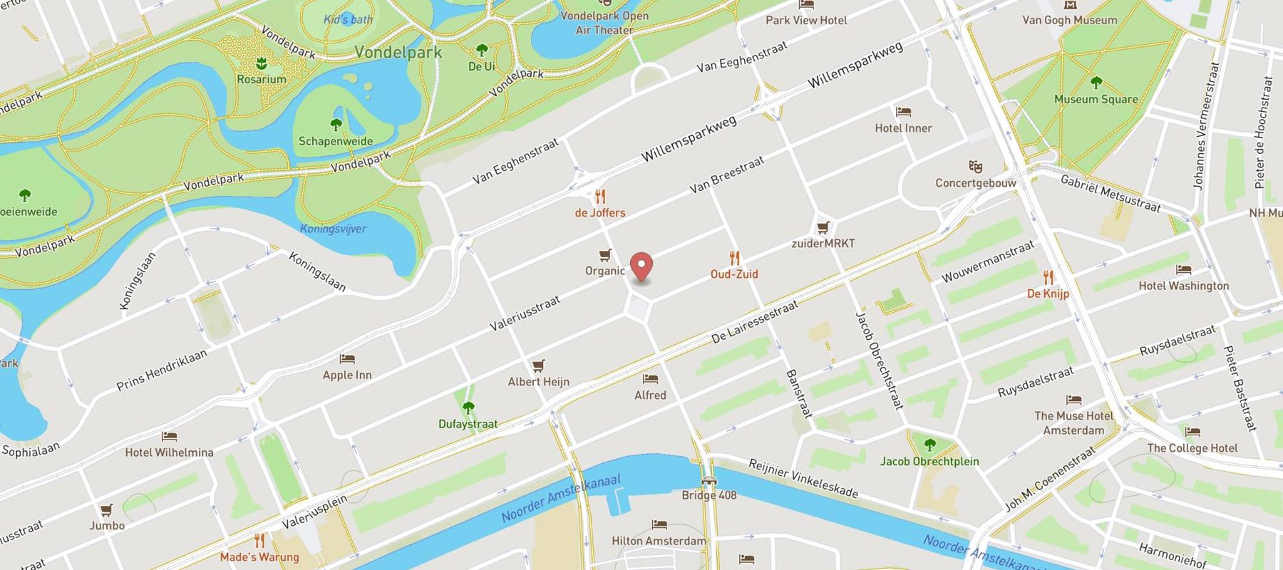 Claudia Sträter - Amsterdam, Cornelis Schuytstraat map