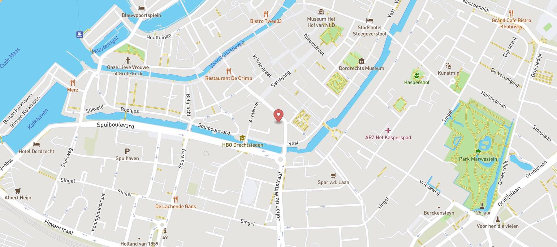 C&A map