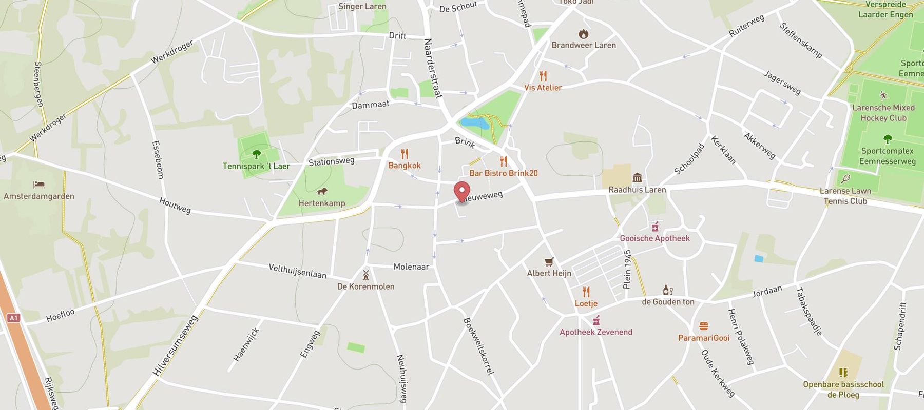 Expert Laren map