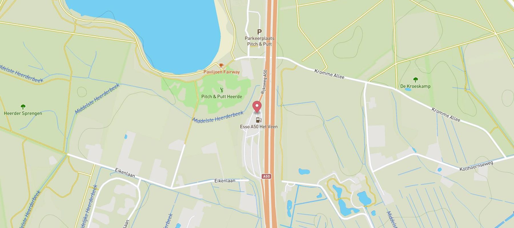 BP HET VEEN map