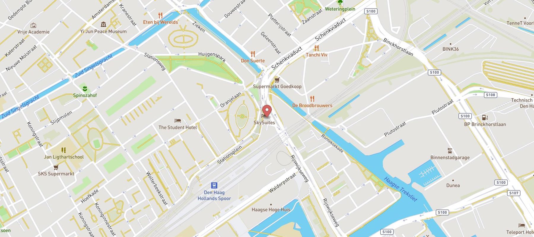 The Penthouse Apartments map