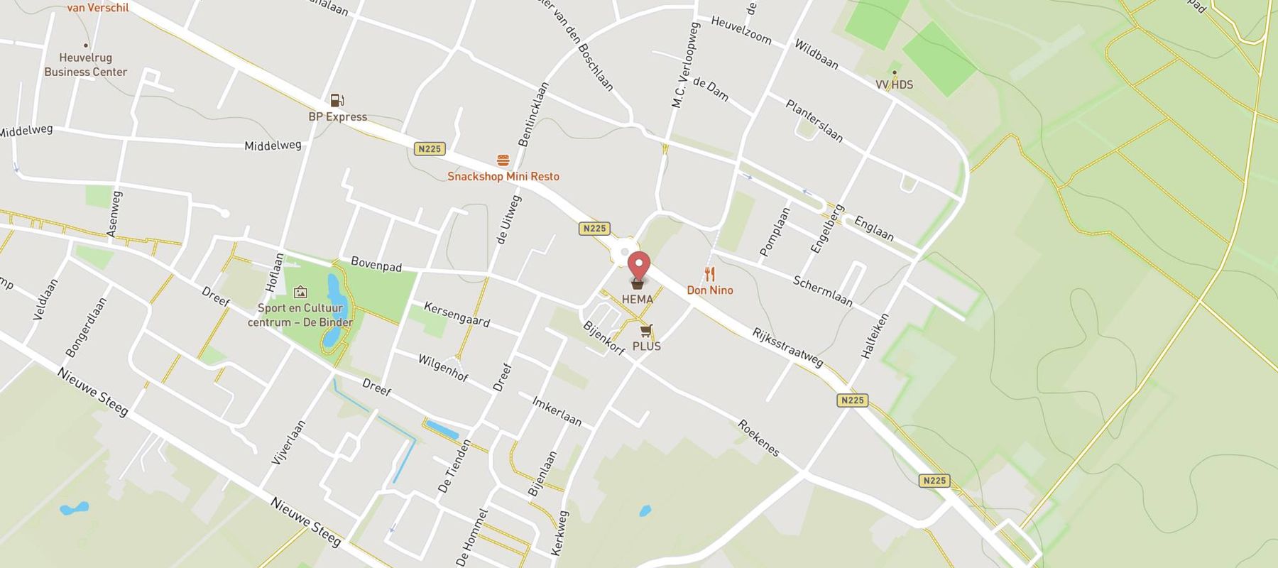 HEMA map