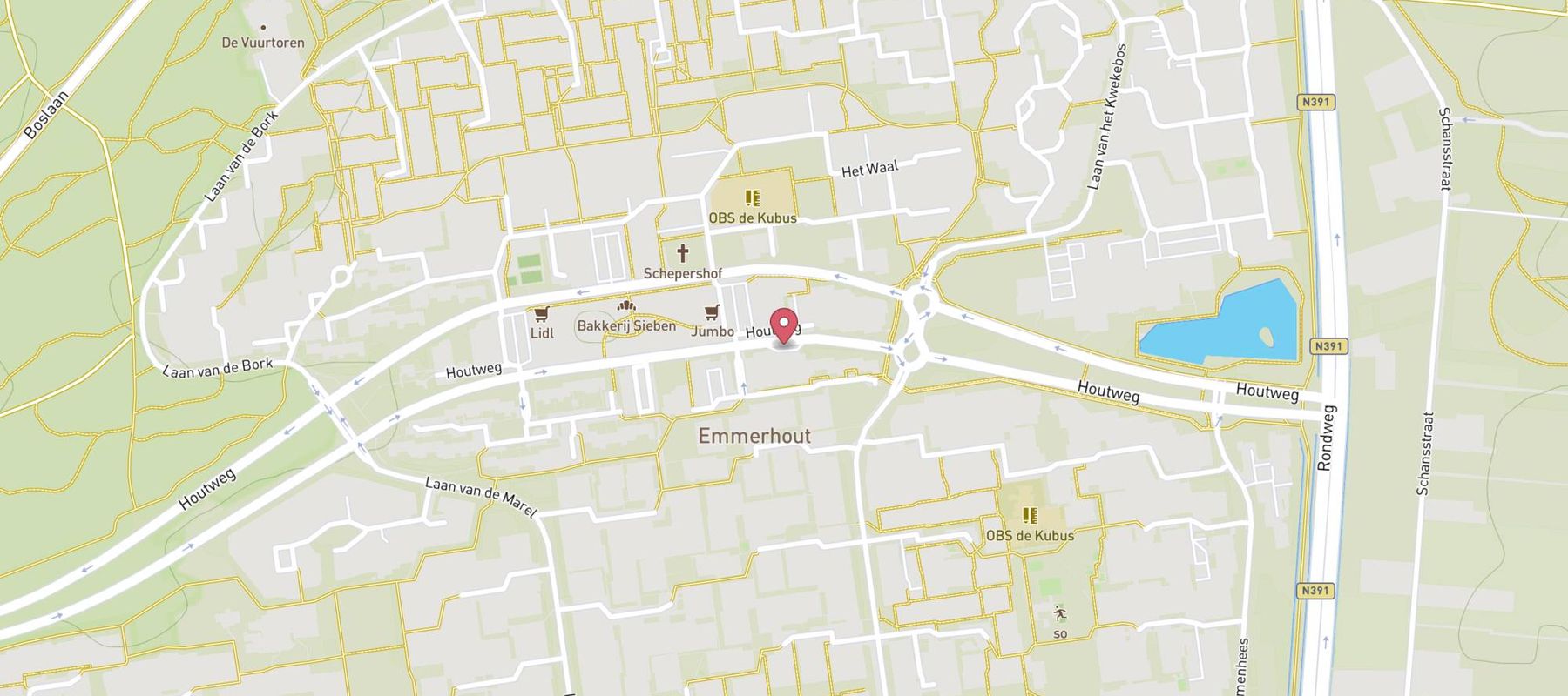 Argos Emmen Het Weeld map