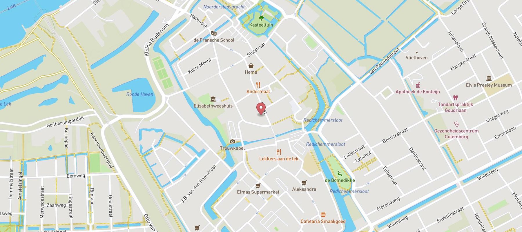 Kruidvat map