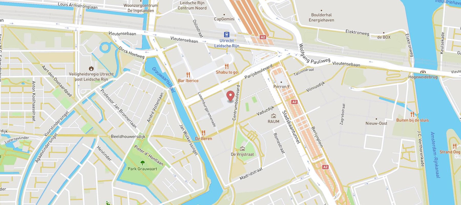 Van Uffelen Mode - Utrecht map