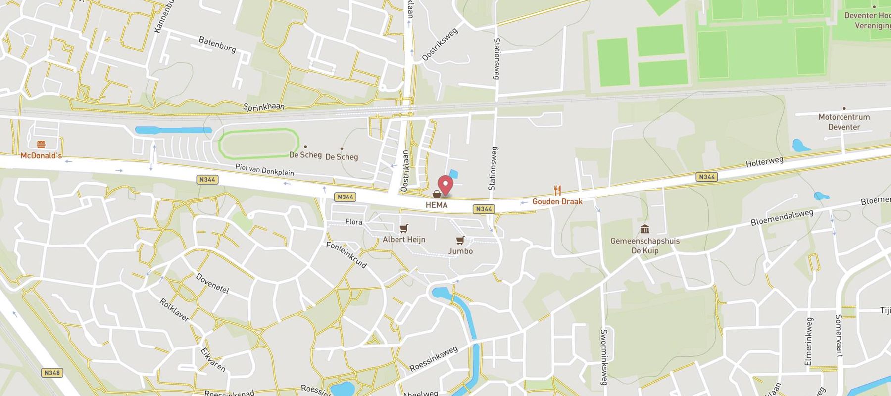 HEMA map