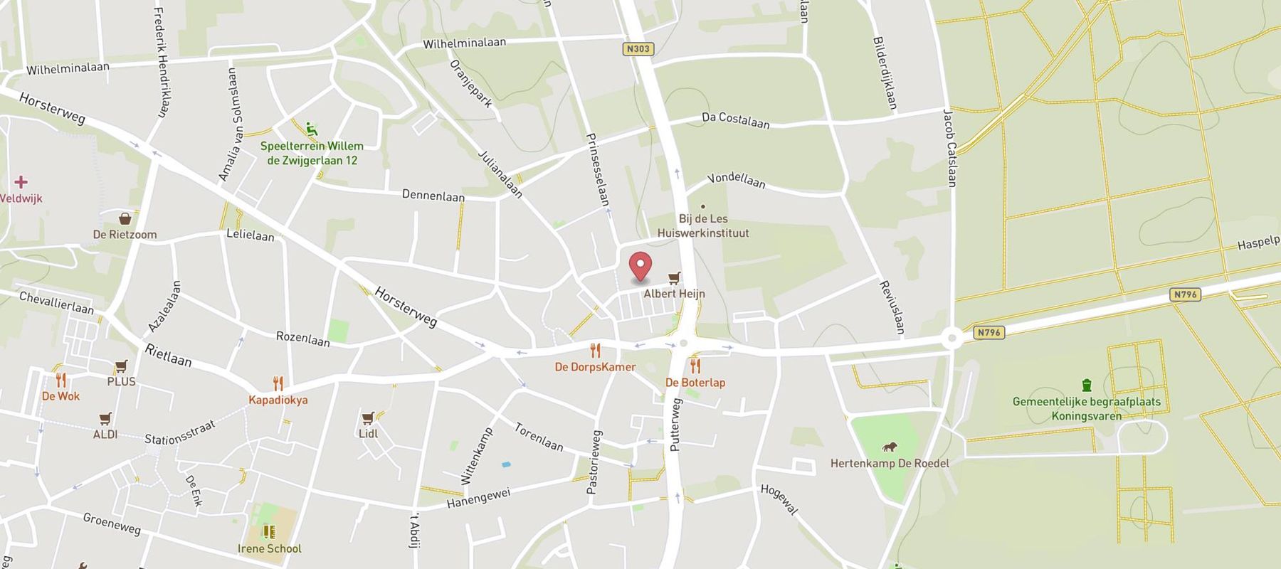 Xenos Ermelo map