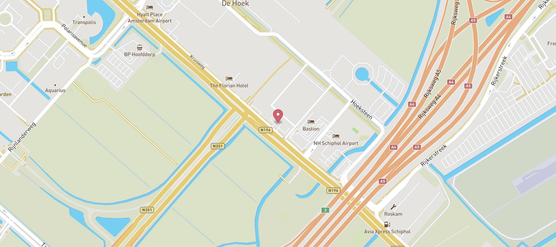 Maxhotel Amsterdam Airport Schiphol map