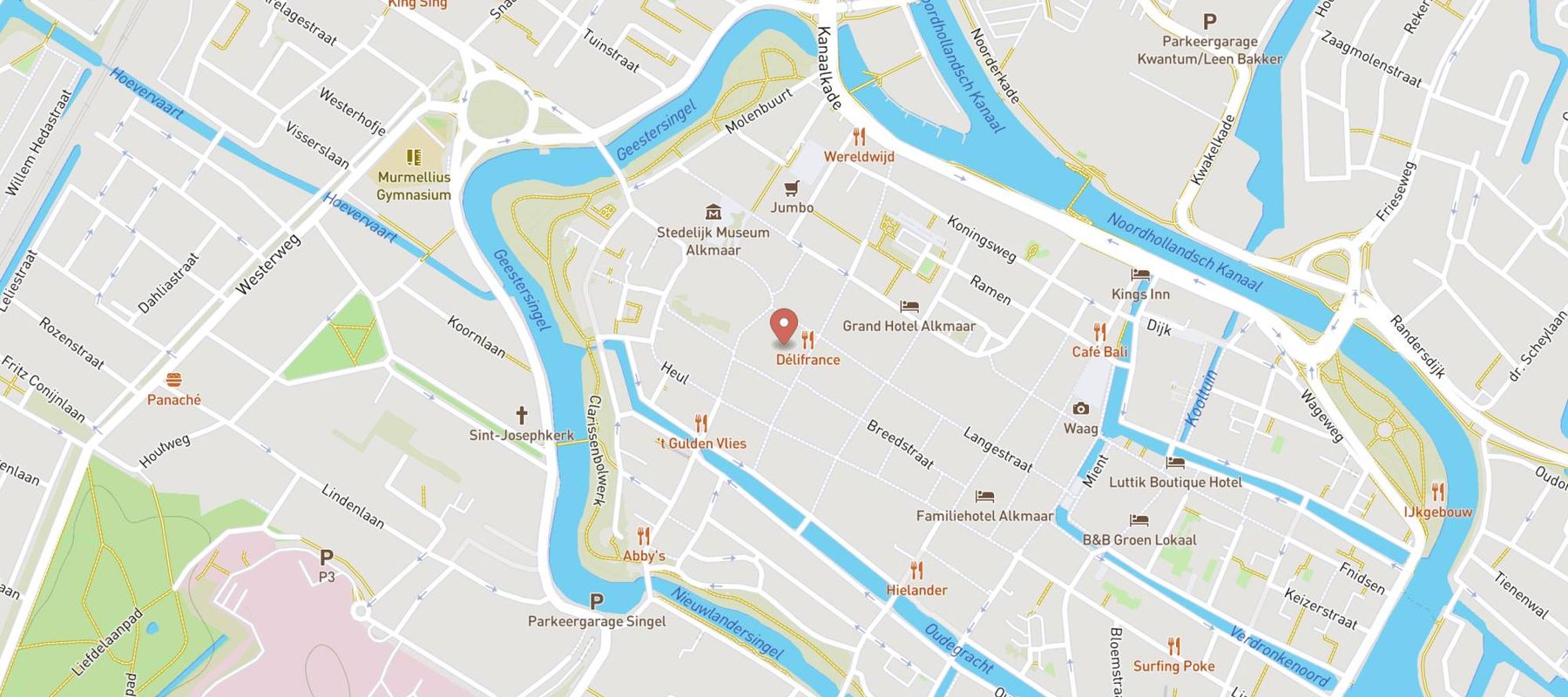 Bristol Alkmaar map