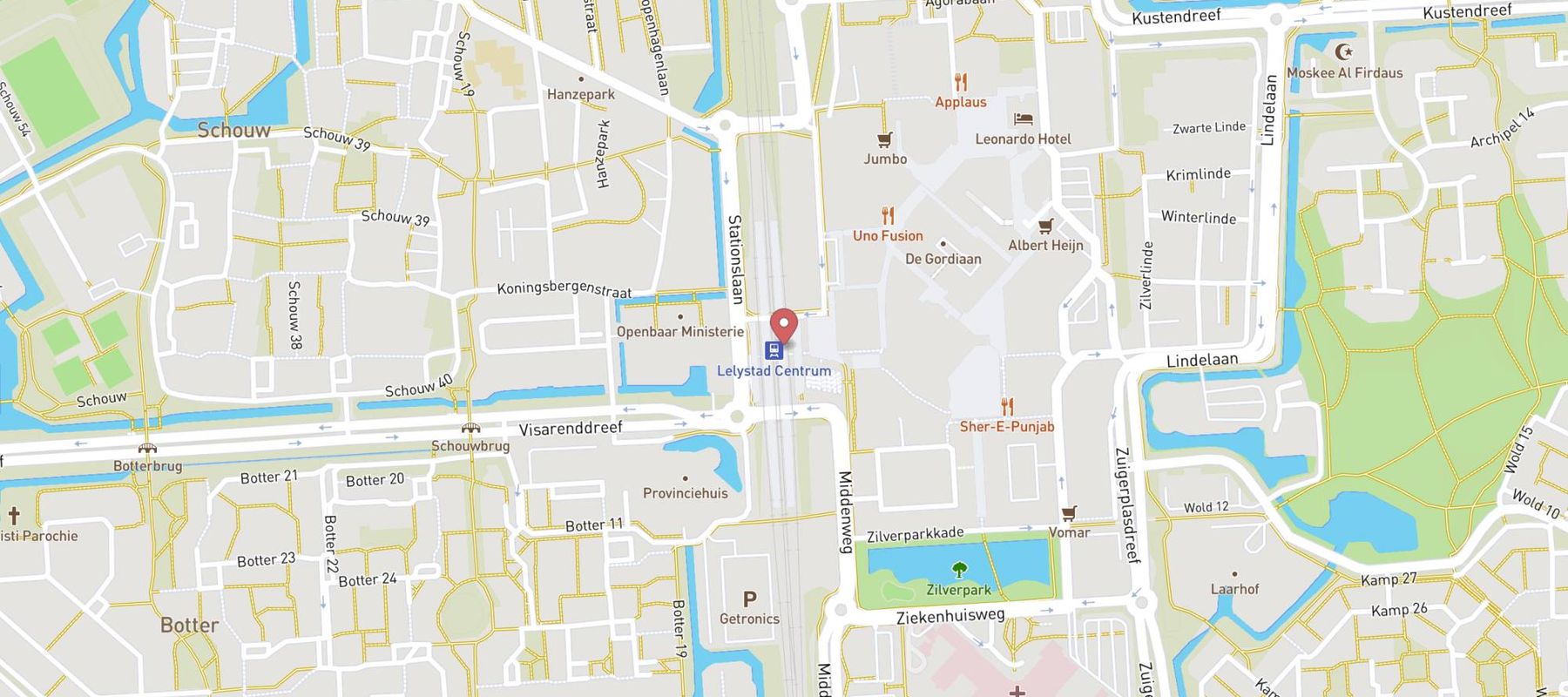 Burger King map
