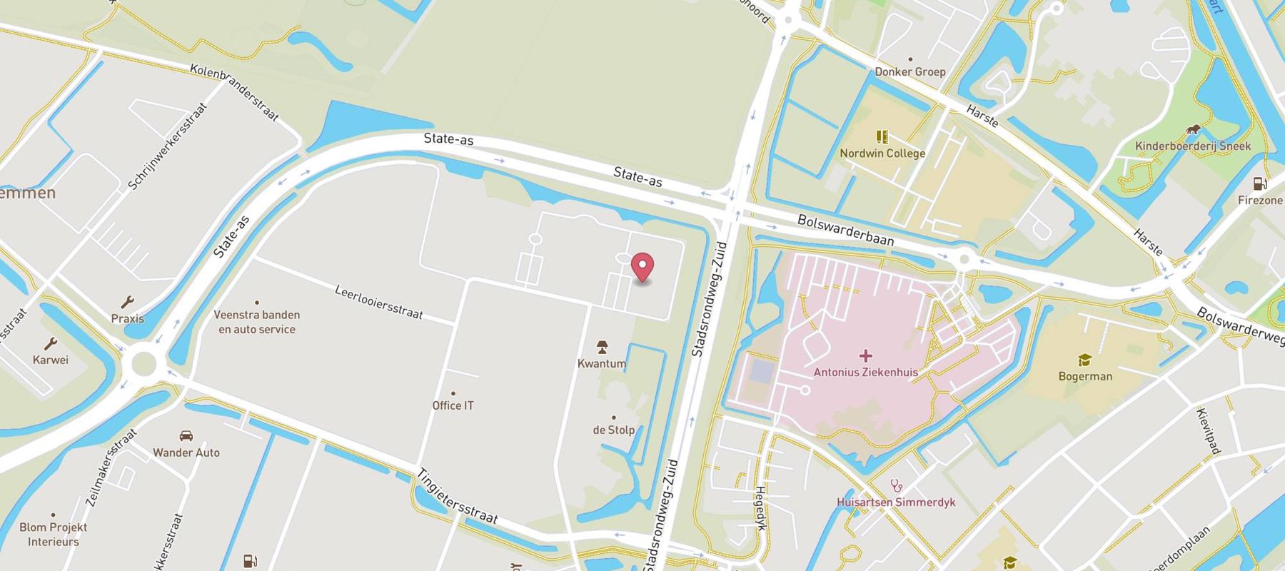 Leen Bakker map