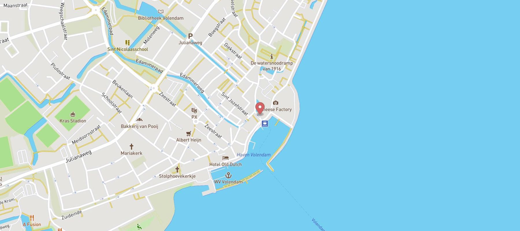 't Gat van Nederland map